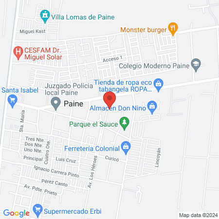 Gimnasio Brigada 1581 map