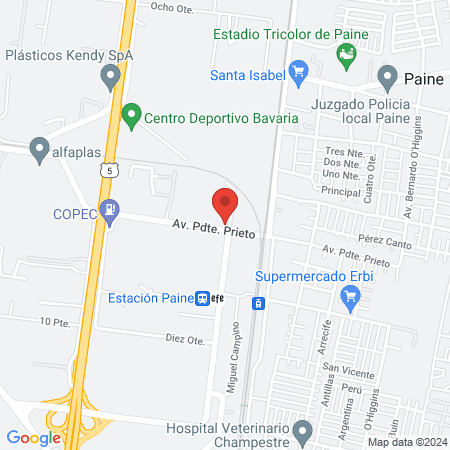 Mutual De Seguridad Camara Chilena De La Construccion map