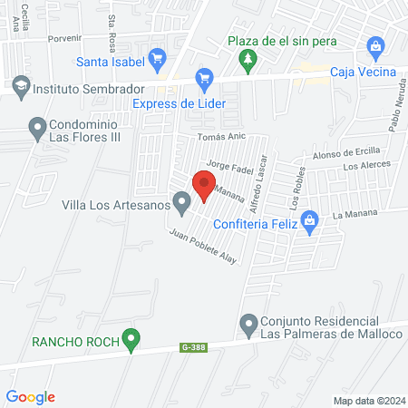 Salón De belleza María Rojas clínica del cabello map