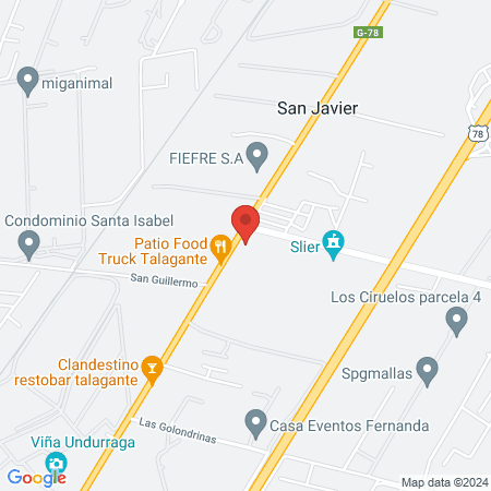 Club Gymna, Centro de Entrenamiento map