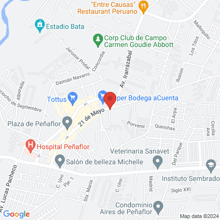 Club Deporte y Salud Plaza map