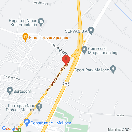 Clínica Miraflores map