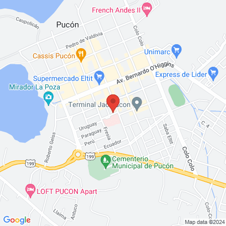 Punto Sonrisa, consulta dental Pucón map