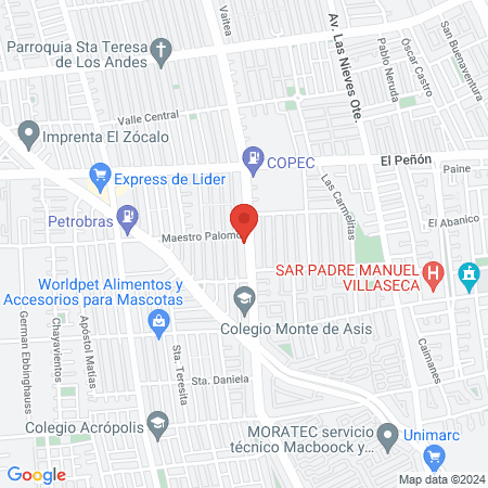 Odontología Gutierrez Astudillo map