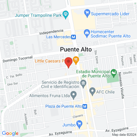 Centro de Atención de Salud - Mutual de Seguridad CChC map