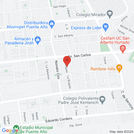 KINESIOLOGÍA ALMA map