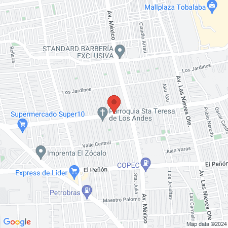 Clínica Veterinaria "Alto Gabriela" map