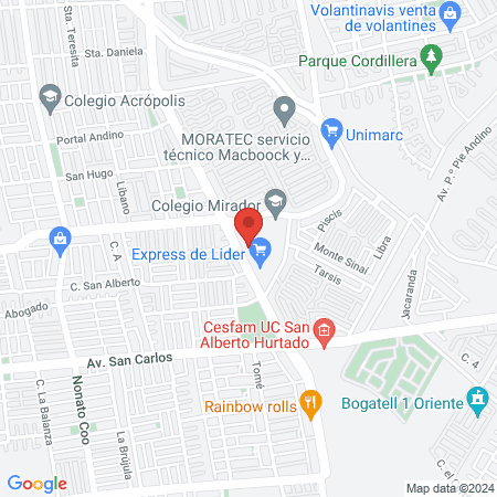 Pet Happy México map