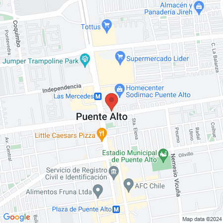 Clinica De Ortodoncia San Gaspar map