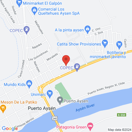 Turismo Queitao Patagonia map