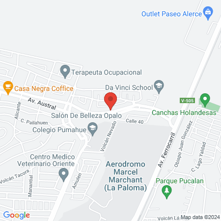 Salón De Belleza Opalo map