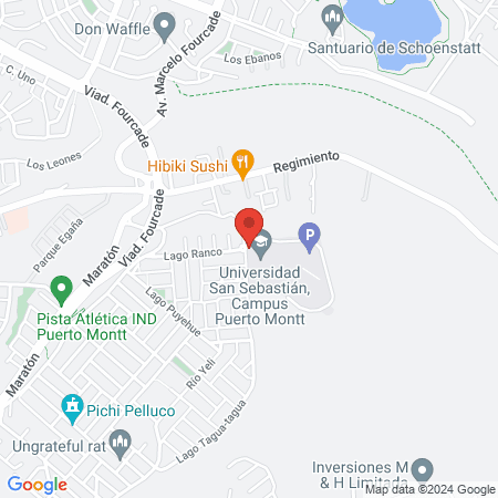 Centro De Salud Universidad San Sebastián map