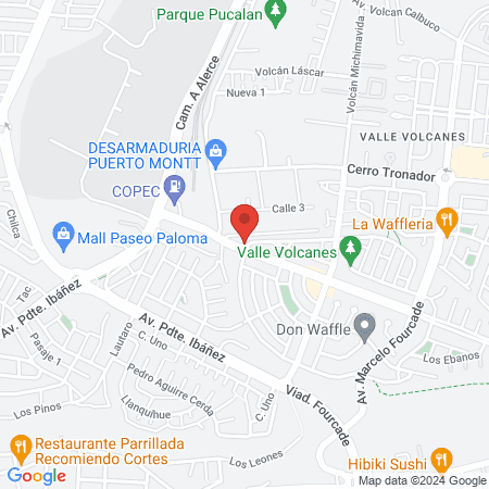 Veterinaria Antupirén map