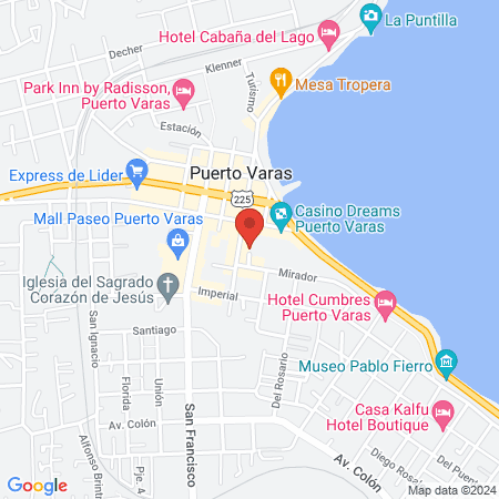 Clínica Croacia map