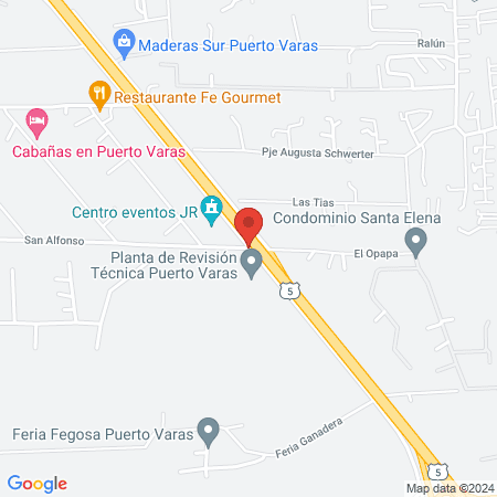 Dr José Salinas Clinica Puerto Varas map