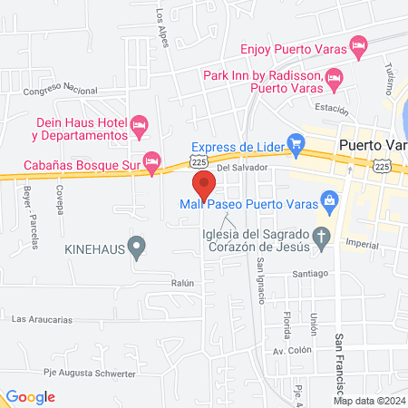 Centro de Cirugía Plástica y Dermatología Clínica Puerto Varas map