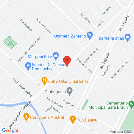 Salón Cecilia Bahamondez map