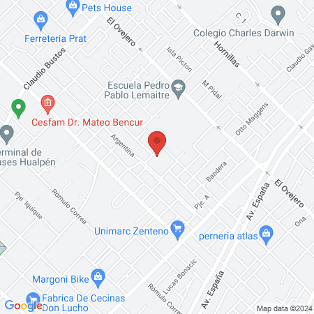 Jessica Marcela Cane Garrido map