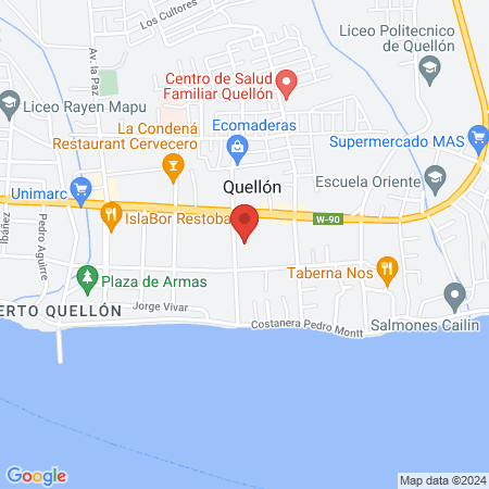 Hospital de Quellon map