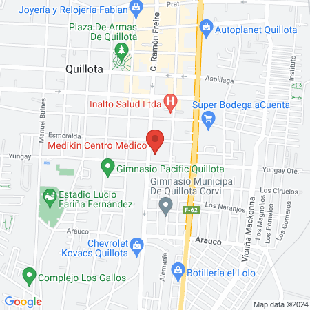 Centro Medico Medikin map