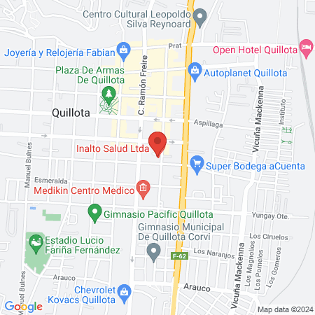 Shambala Yoga Quillota map