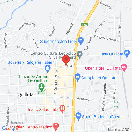 Dental Solutions Quillota map