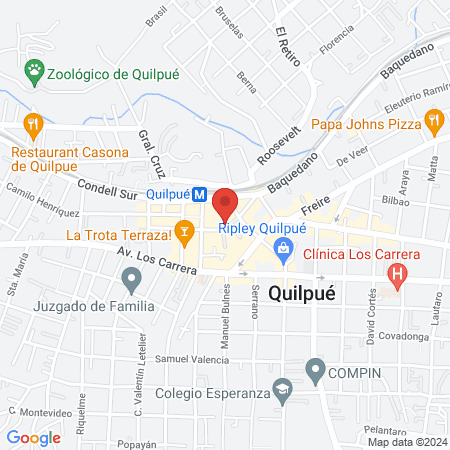 Peluquería Canepa, Centro Comercial Quilpué map