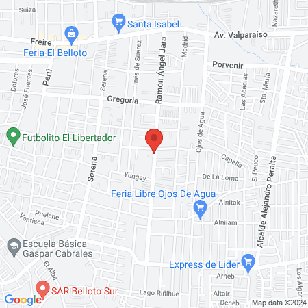 Peluquería Rossy map