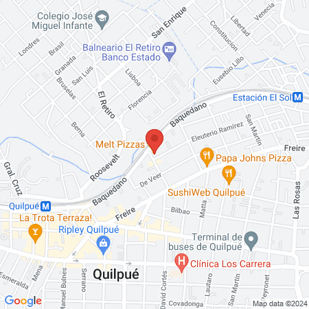 IRON TRAINING CHILE map