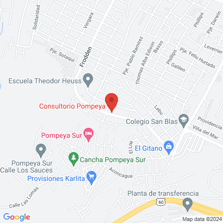 Consultorio Pompeya map