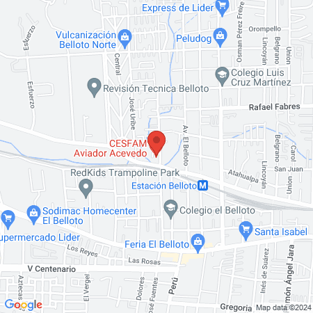 CESFAM Aviador Acevedo map