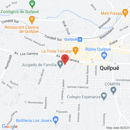 Centro Renal Quilpué map