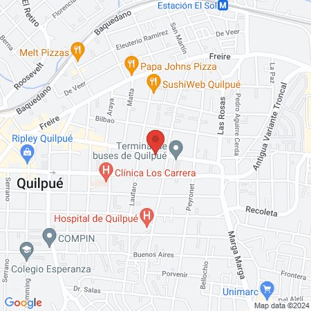 Clínica Veterinaria Vet Health Quilpué map