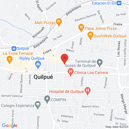 Veterinaria Royal Pet Quilpué map