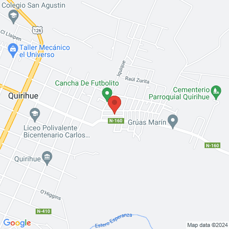 Dojo Kimoshi Shotokai Karate-do y Aikijujitsu Quirihue (Akdes) map