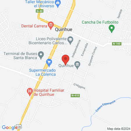 Clinica Oral Brackets Quirihue map