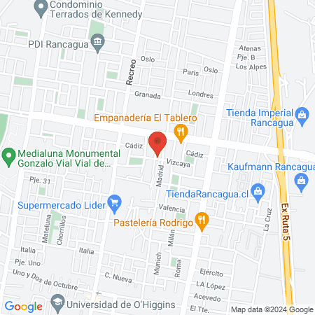 Marisol Carmona Peluquerías map