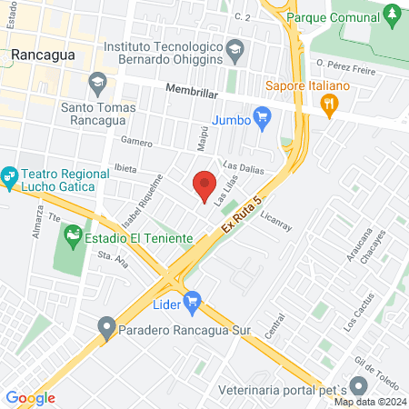 Peluquería Gabriela Ogas map