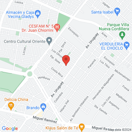 Peluqueria Canina Rachel map