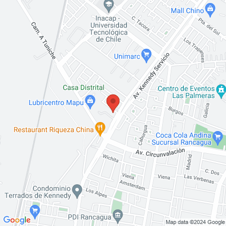 New Look, Salón de belleza map