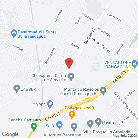 Ángeles Centro de Terapia Floral y Tratamientos Faciales / Corporales. map