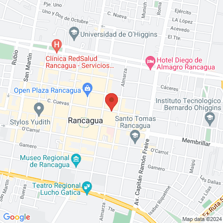 Camden Barber Salon map