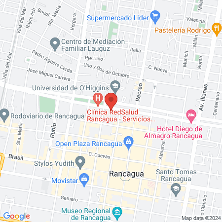 Ashtanga yoga Rancagua map