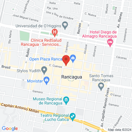 Sanasalud Rancagua map
