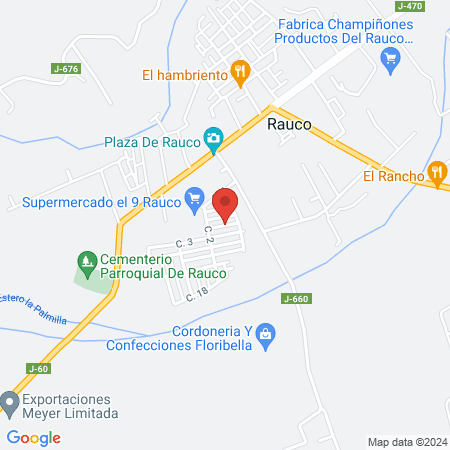 Lovelypet peluqueria canina en Rauco Chile map