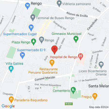 VERAFONDI clinic map