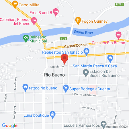 Dra Constanza Villaroel map