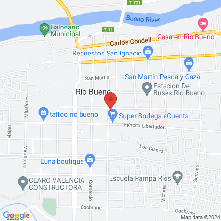 Clínica Dental Los Andes Río Bueno map