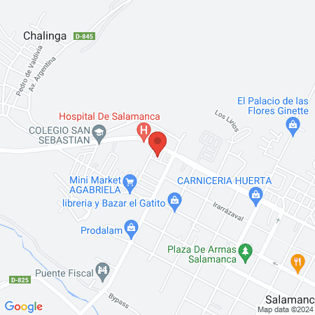 Villa Los Aromos map