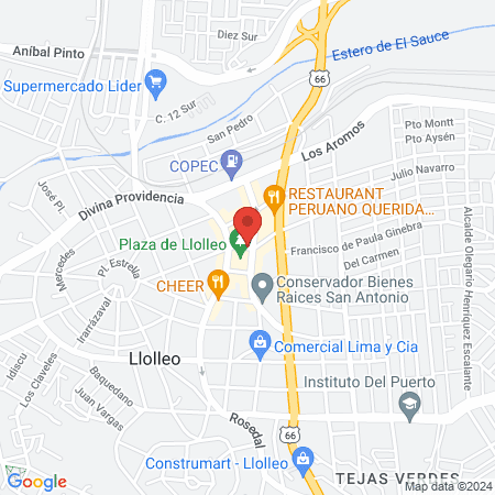 Barbería La Romana map